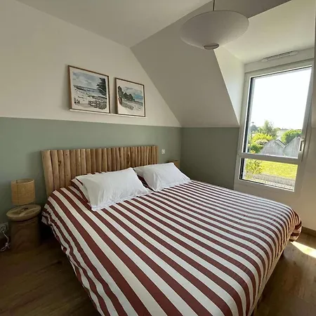 Hébergement de vacances Maison 4* A Beg Meil, Proche Avec Jardin, 3 Chambres, Parking - Fr-1-481-177 Fouesnant